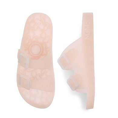 Kids Double-Buckle Jelly Slide Sandal