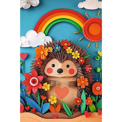 Trefl Kids 40th Anniversary Hedgehog 160 Piece Paper Art Puzzle