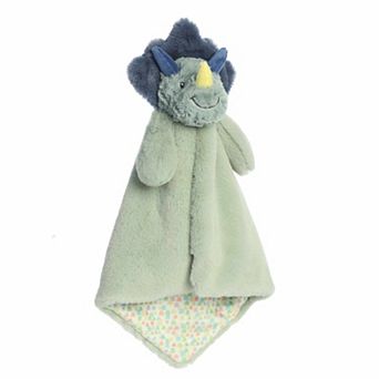 ebba Large Green Snuggly Baby Stuffed Animal 16" Traci Triceratops Luvster Softiesaurus