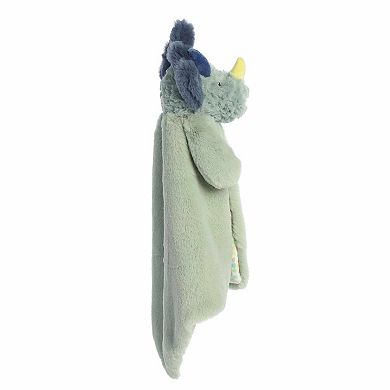 ebba Large Green Snuggly Baby Stuffed Animal 16" Traci Triceratops Luvster Softiesaurus