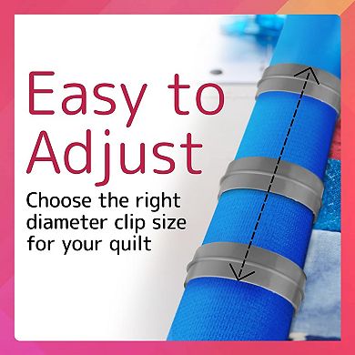 Quilting Rings - Variety 12 Pack - 2,3,4 Inch Diameter Quilt Clip