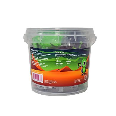 Build Buddiez Aliens - 6pk Party Bucket