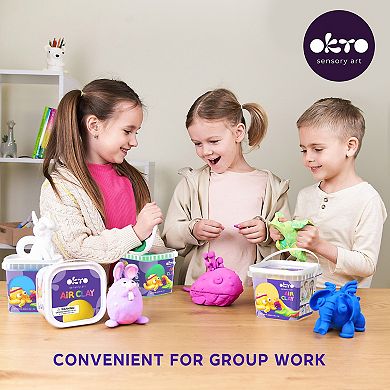 OKTO Air-Dry Clay Red