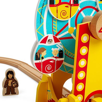 Ferris Wheel Train Tunnel