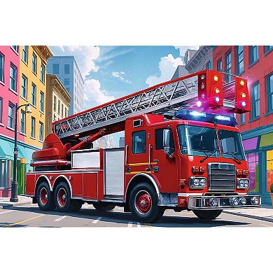Trefl Kids Fire Truck 60 Piece Puzzle