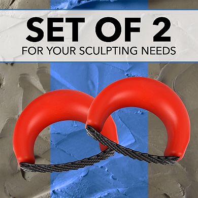 Clay & Wood Rasp Surform Tool for Sculpture & Woodworking [2 Pack]