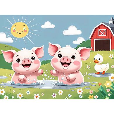 Trefl Kids Treflik Laurel - Happy Village Life 30 Piece Puzzle
