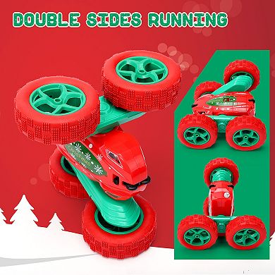 2PACK Remote Control Car RC Stunt Car for Kids,2.4Ghz High Speed Rock Crawler Vehicle