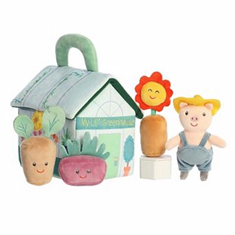 ebba Small Multicolor Engaging Baby Playset 8.5" My First Greenhouse Baby Talk