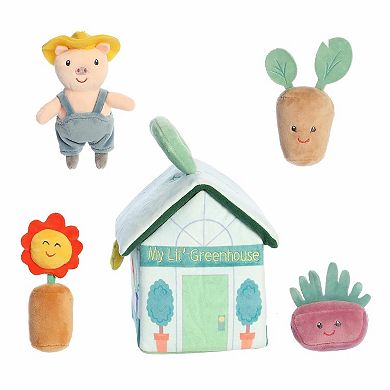 ebba Small Multicolor Engaging Baby Playset 8.5" My First Greenhouse Baby Talk