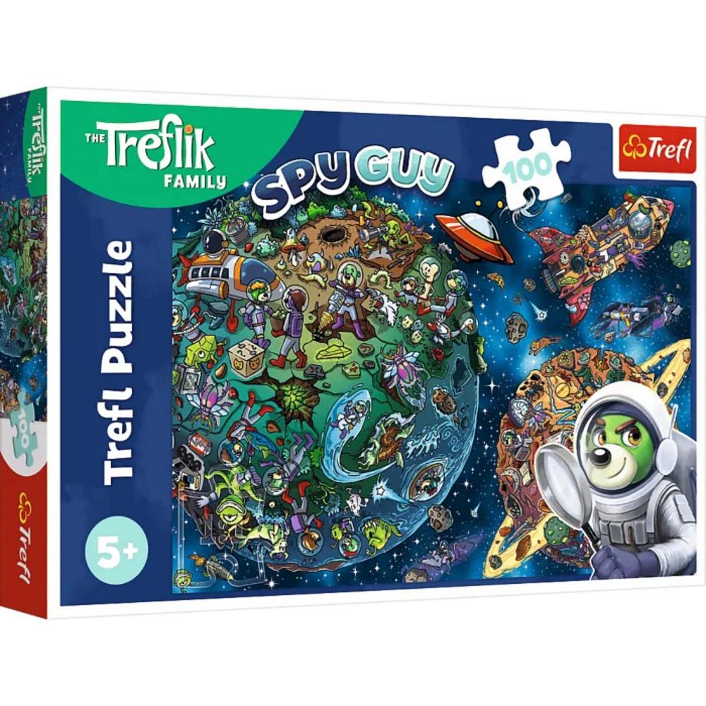 Trefl - The Treflik Family, Lama colorate - Puzzle da 200 pezzi - Un