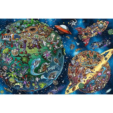 Trefl Kids Treflik Family - Trefliks in Space 100 Piece Puzzle