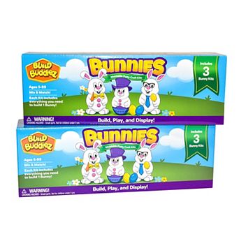 Build Buddiez Bunnies - 6 pack