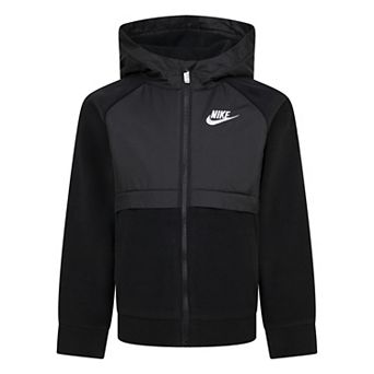 Boys 4-7 Nike Sport Ripstop & Fleece Hooded Jacket