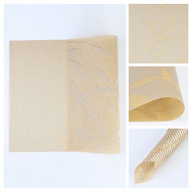 8 Sets Placemats for Dining Table Decor Indoor Outdoor Kitchen Table Mat 17.7*11.8 inch