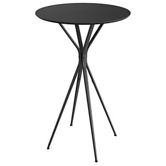 Compact X-Shaped Bar Table, Versatile Design, Living Room or Home Office Use