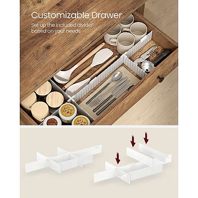 Sideboard Buffet Cabinet with Barn Doors and Adjustable Shelves Honey Brown Finish