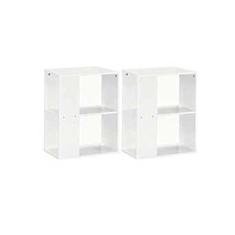 Gymax 2 pc 2 tier Side Sofa End Table Bedside Nightstand Table