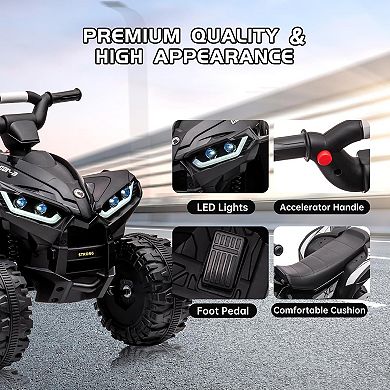 12V Battery Powered Ride On Toys Remote Control, Electric Car Truck 4-Wheels Electric Vehicle