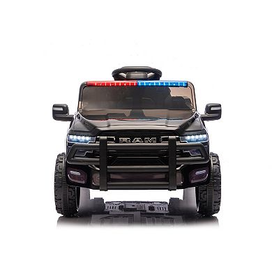 Whisen 12V Kids Ride-On Truck with Rear Shock Suspension