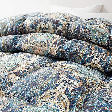 Peace Nest All Season Paisley Floral Print Down & Feather Comforter