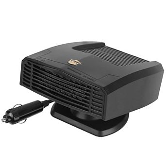 24V 180W Portable Car Heater & Fan 2-in-1 Defroster/Defogger with 360° Rotating Base