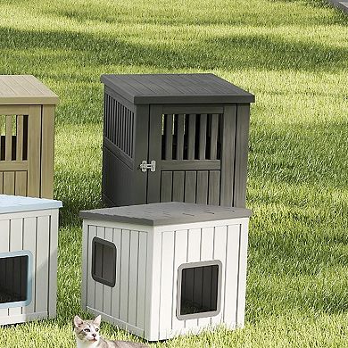 2-in-1 Dog Crate & Storage Crate