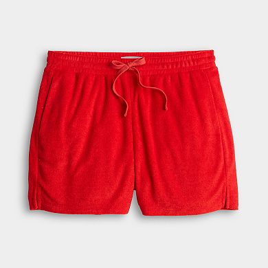 Women's LC Lauren Conrad Draw Cord Terry Shorts