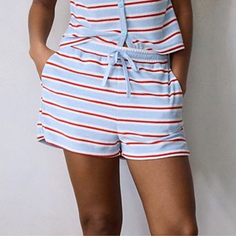 Women's LC Lauren Conrad Draw Cord Terry Shorts