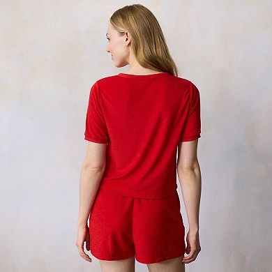 Women's LC Lauren Conrad Terrycloth Cardigan