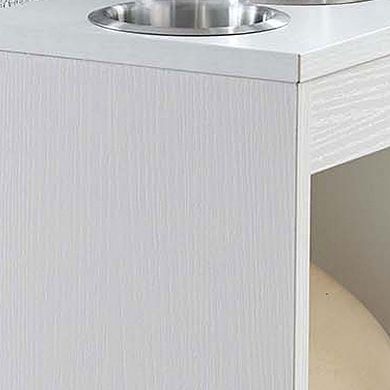 Kings Brand Furniture Side End Table with Drink Holders, Storage Shelves, Magazine Holder