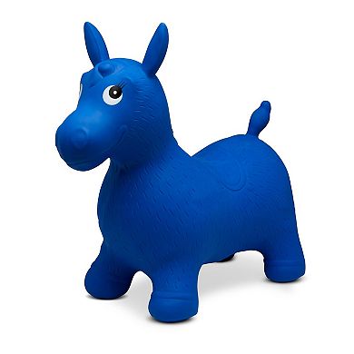 Blue Horse Hopper with Cover