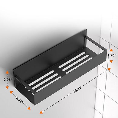 Cheer Collection Set of 2 Magnetic Spice Racks for Strong Storage on Refrigerators and Ovens