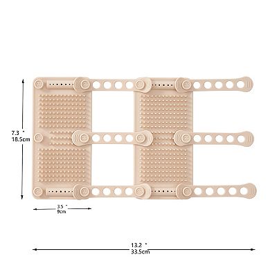 PetPals® Anywhere Massager with Adjustable Bands, Soft Silicone Bristles, Fits Cat Trees, Furniture