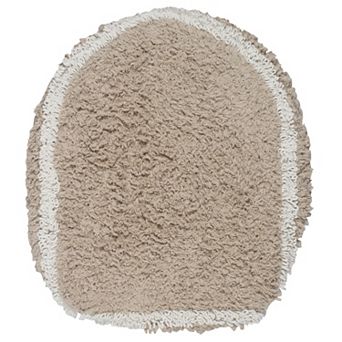 Allure Collection Cotton Toilet Lid Cover 18x18, Toilet Seat Cover, Elastic Fit, Machine Washable