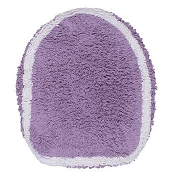 Allure Collection Cotton Toilet Lid Cover 18x18, Toilet Seat Cover, Elastic Fit, Machine Washable