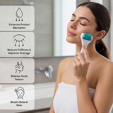 Pursonic Facial Contour & Glow Roller Revitalize, Refresh & Radiate