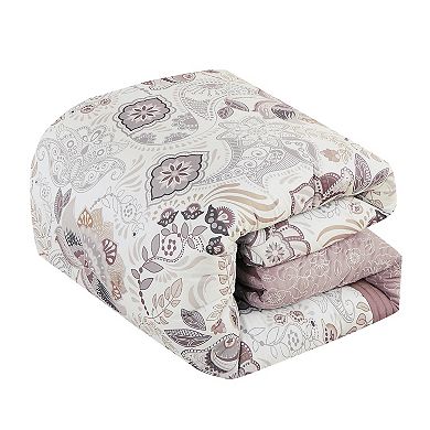 ESCA Paisley Purple Comforter Set