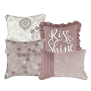 ESCA Paisley Purple Comforter Set