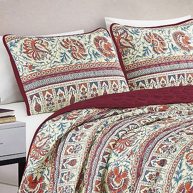 ESCA Blue Paisley Comforter Set