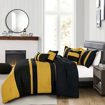 ESCA Yellow Comforter Set