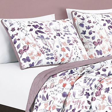 ESCA Red Paisley Comforter Set