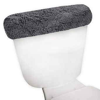 Allure Collection Toilet Tank Lid Cover for Bathroom, Machine Wash Toilet Tank Top Cover, 10x22