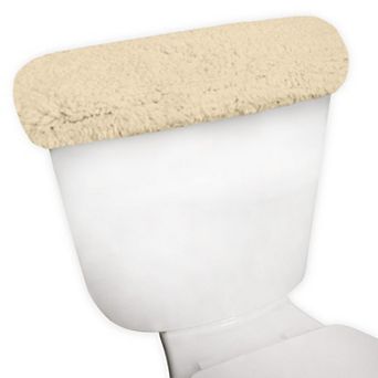 Allure Collection Toilet Tank Lid Cover for Bathroom, Machine Wash Toilet Tank Top Cover, 10x22