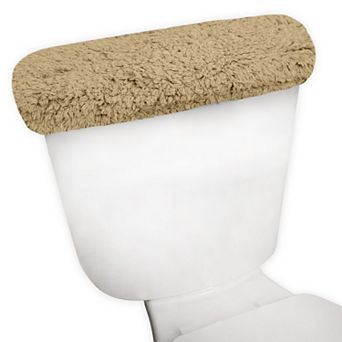 Allure Collection Toilet Tank Lid Cover for Bathroom, Machine Wash Toilet Tank Top Cover, 10x22