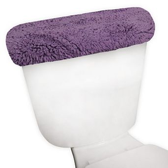 Allure Collection Toilet Tank Lid Cover for Bathroom, Machine Wash Toilet Tank Top Cover, 10x22