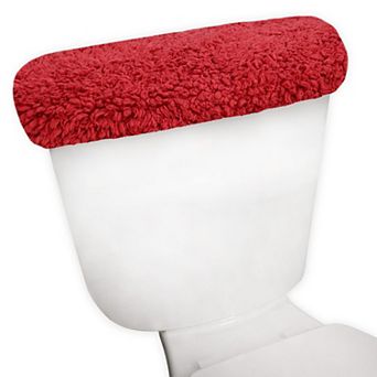 Allure Collection Toilet Tank Lid Cover for Bathroom, Machine Wash Toilet Tank Top Cover, 10x22