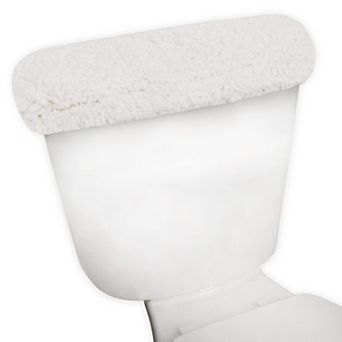 Allure Collection Toilet Tank Lid Cover for Bathroom, Machine Wash Toilet Tank Top Cover, 10x22