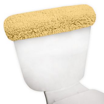 Allure Collection Toilet Tank Lid Cover for Bathroom, Machine Wash Toilet Tank Top Cover, 10x22