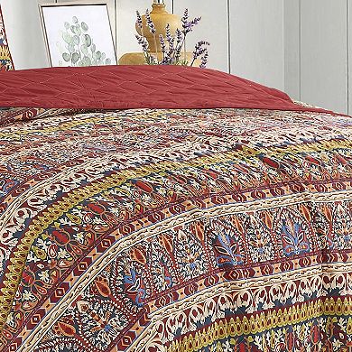 ESCA Pink Floral Comforter Set